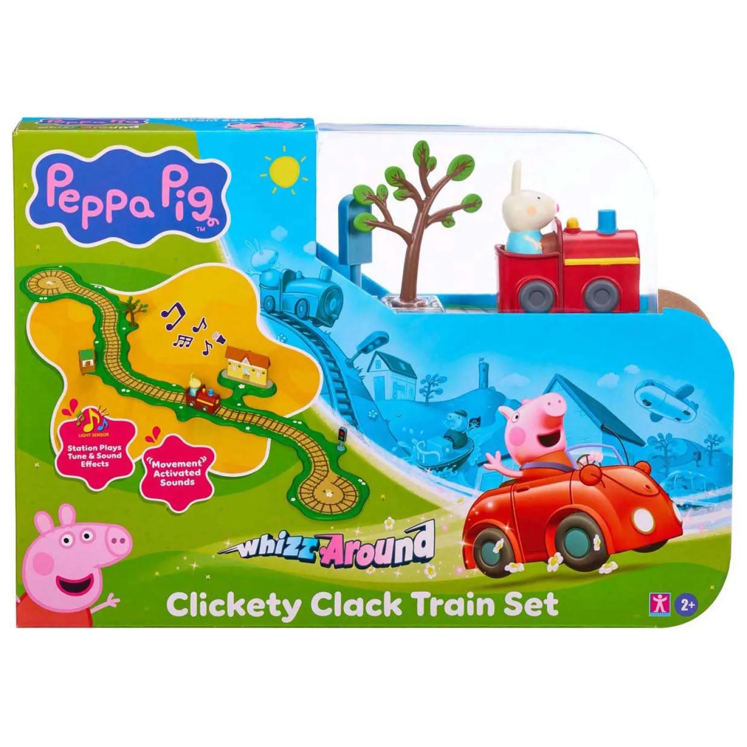 Spectron Peppa Pig Whizz Around - Clickety Clack Trein Set Discount