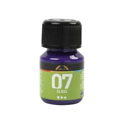 Creativ Company Permanente Glasverf - Rood/Violet, 30ml Clearance