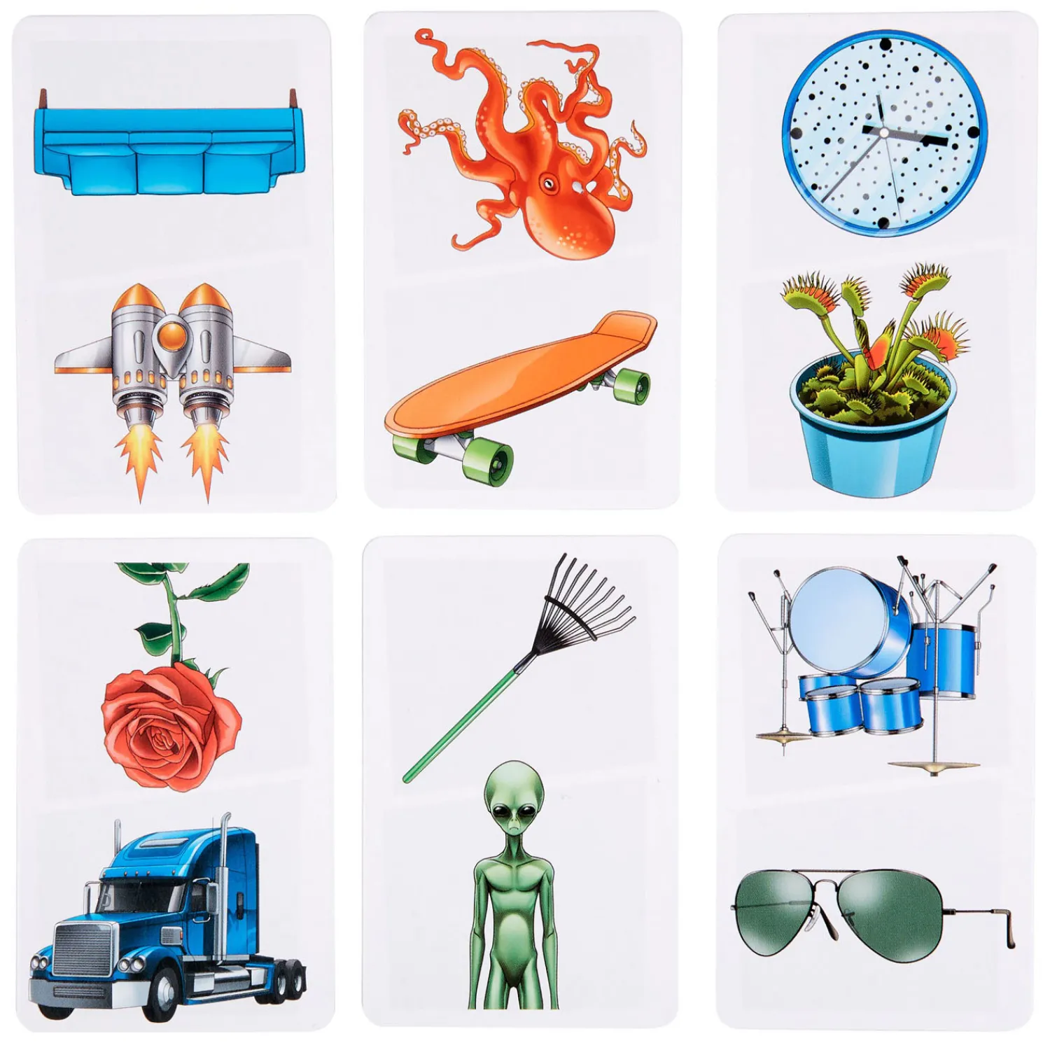 Pic Flip Kaartspel>Mattel Hot