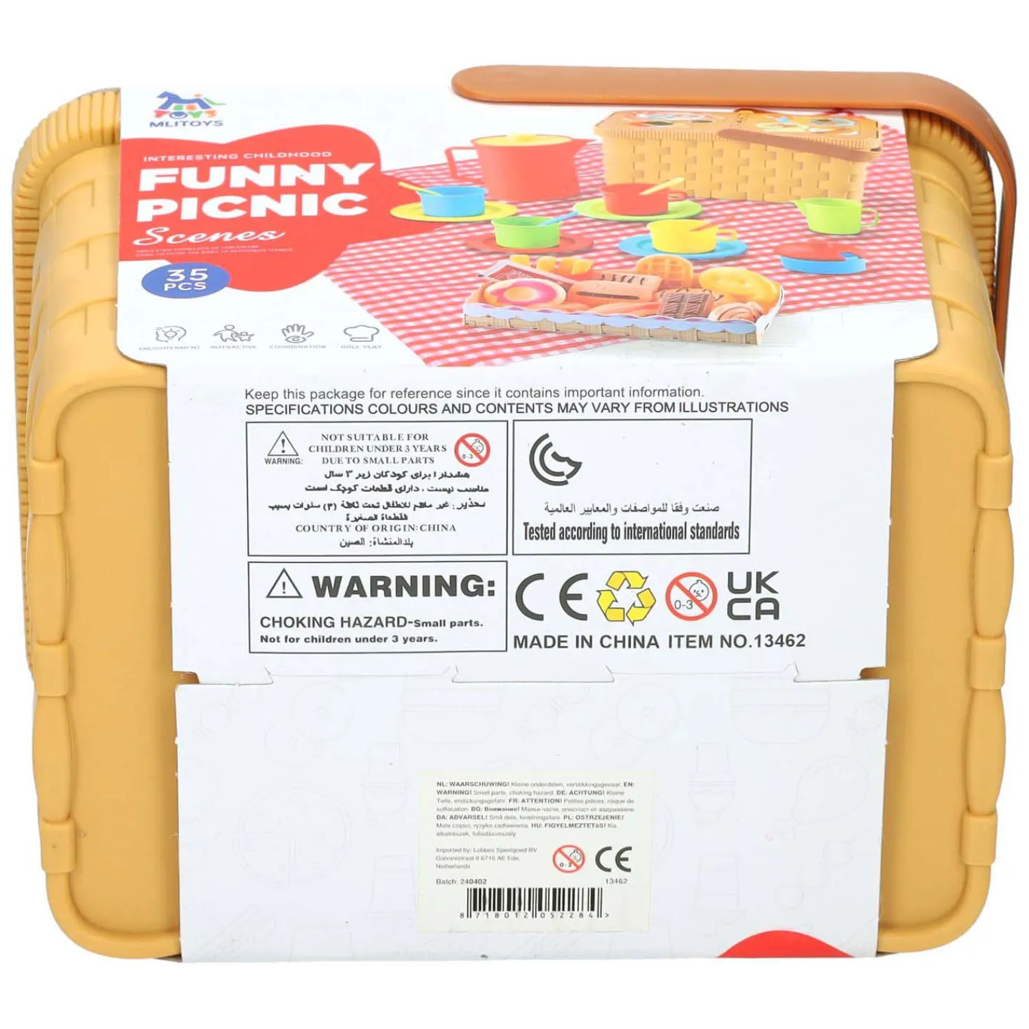 Picknickmand Gevuld Hot