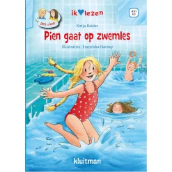 Pien gaat op zwemles AVI E3-Uitgeverij Kluitman New