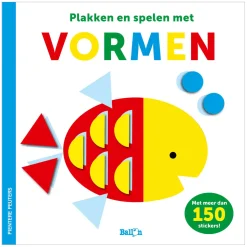 Pientere Peuters Stickerboek - Vormen>Standaard Uitgeverij New