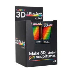 PinArt Regenboogkleuren Maak je eigen 3D Afdruk> Clearance