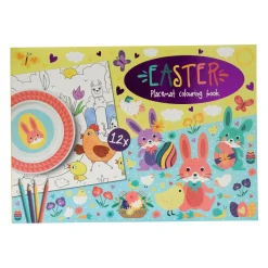 Wins Holland Placemats Kleurboek Pasen, 12st. Best