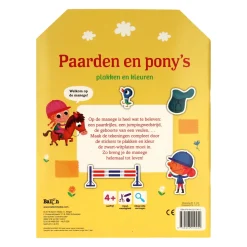 Plakken- en Kleuren Paarden en Pony's-Standaard Uitgeverij Clearance