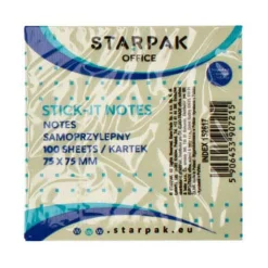 Plaknotities 76x76mm 100 vellen> Hot