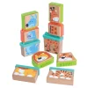 Playgo Play Houten Blokpuzzel Dieren, 20dlg. Best