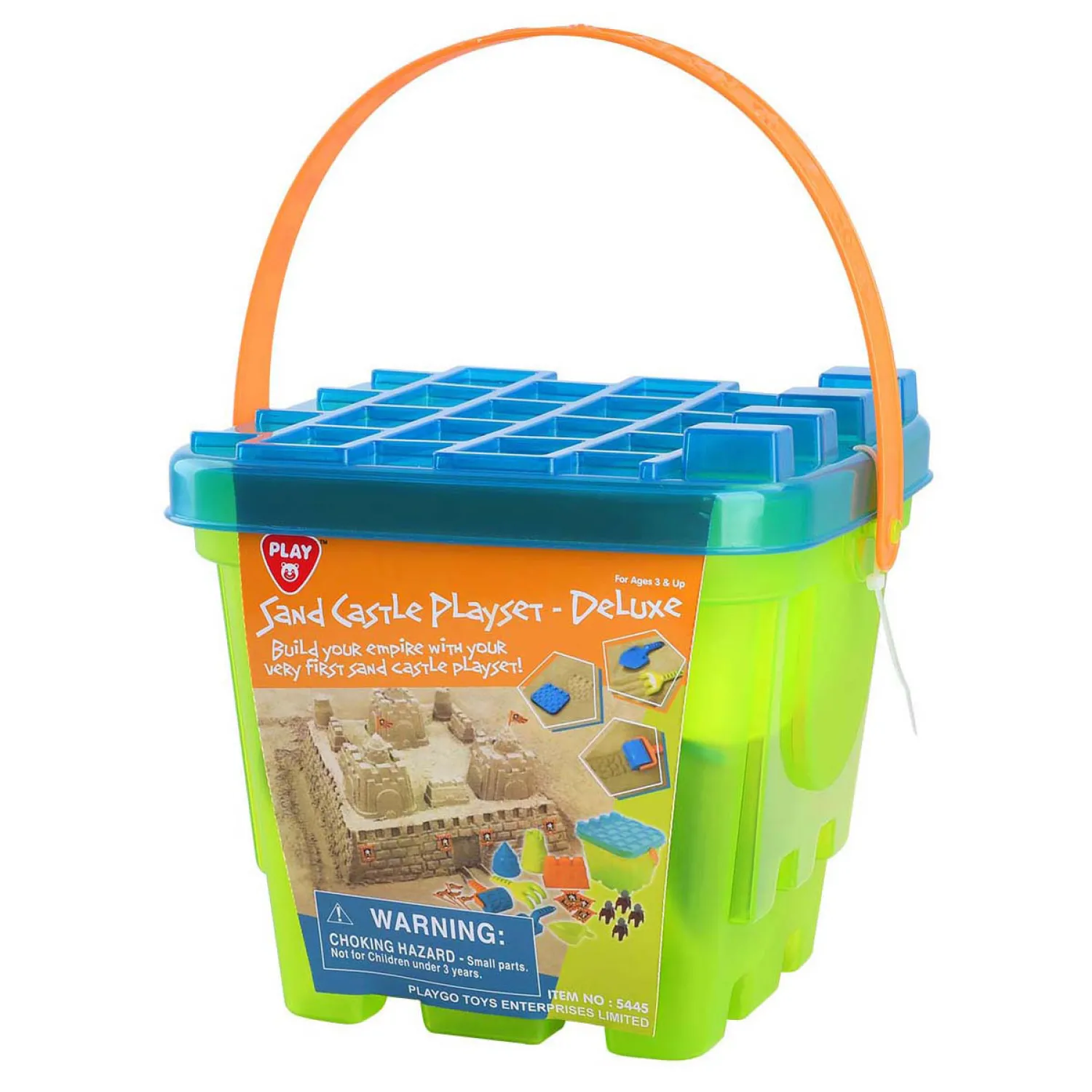 Play Strandset Kasteel met Accessoires, 21dlg.-Playgo New