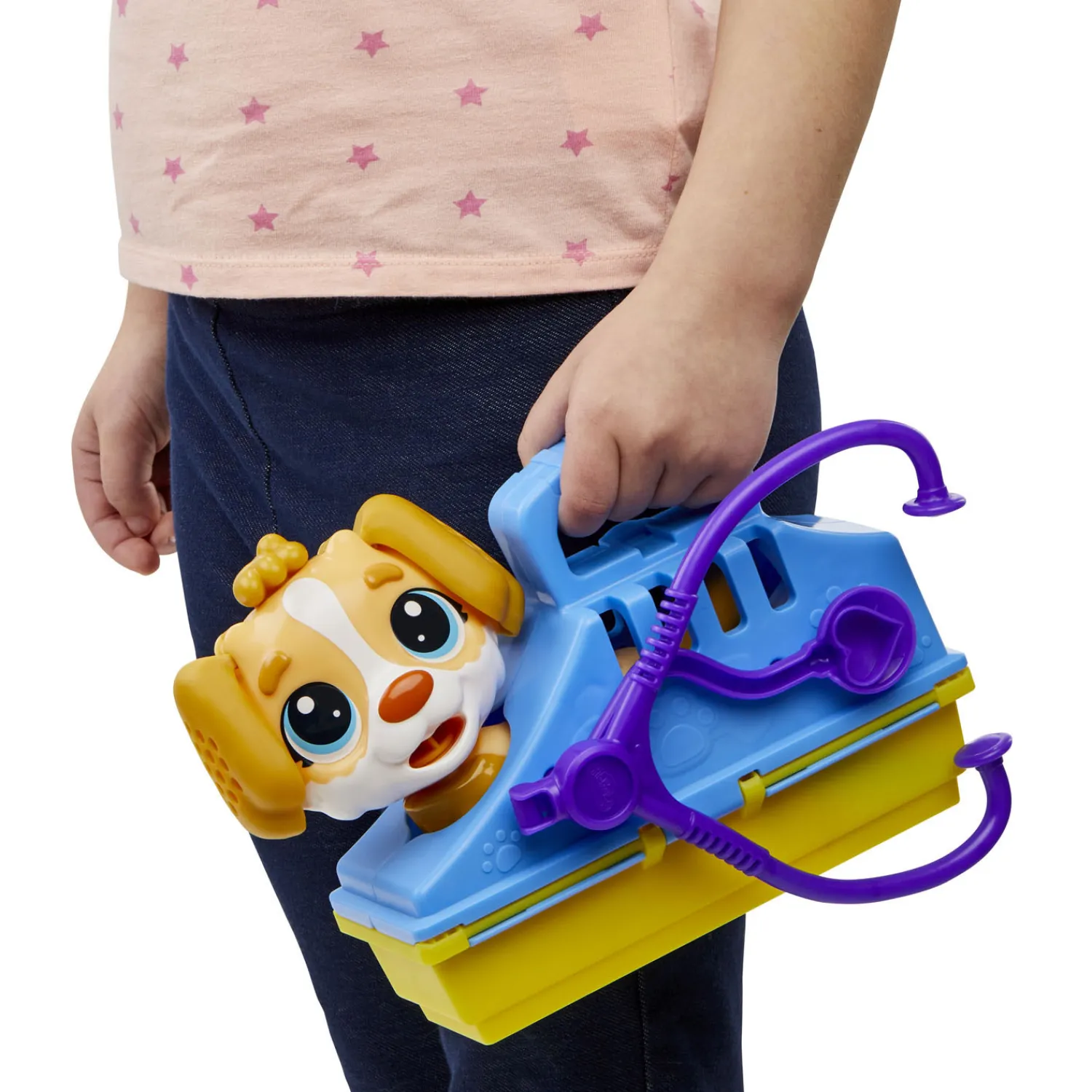 Hasbro Play-Doh Care N Carry Dierenarts - Klei Speelset Online