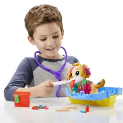 Hasbro Play-Doh Care N Carry Dierenarts - Klei Speelset Online