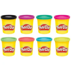 Play-Doh Vibrant - 8 Kleipotjes Clearance
