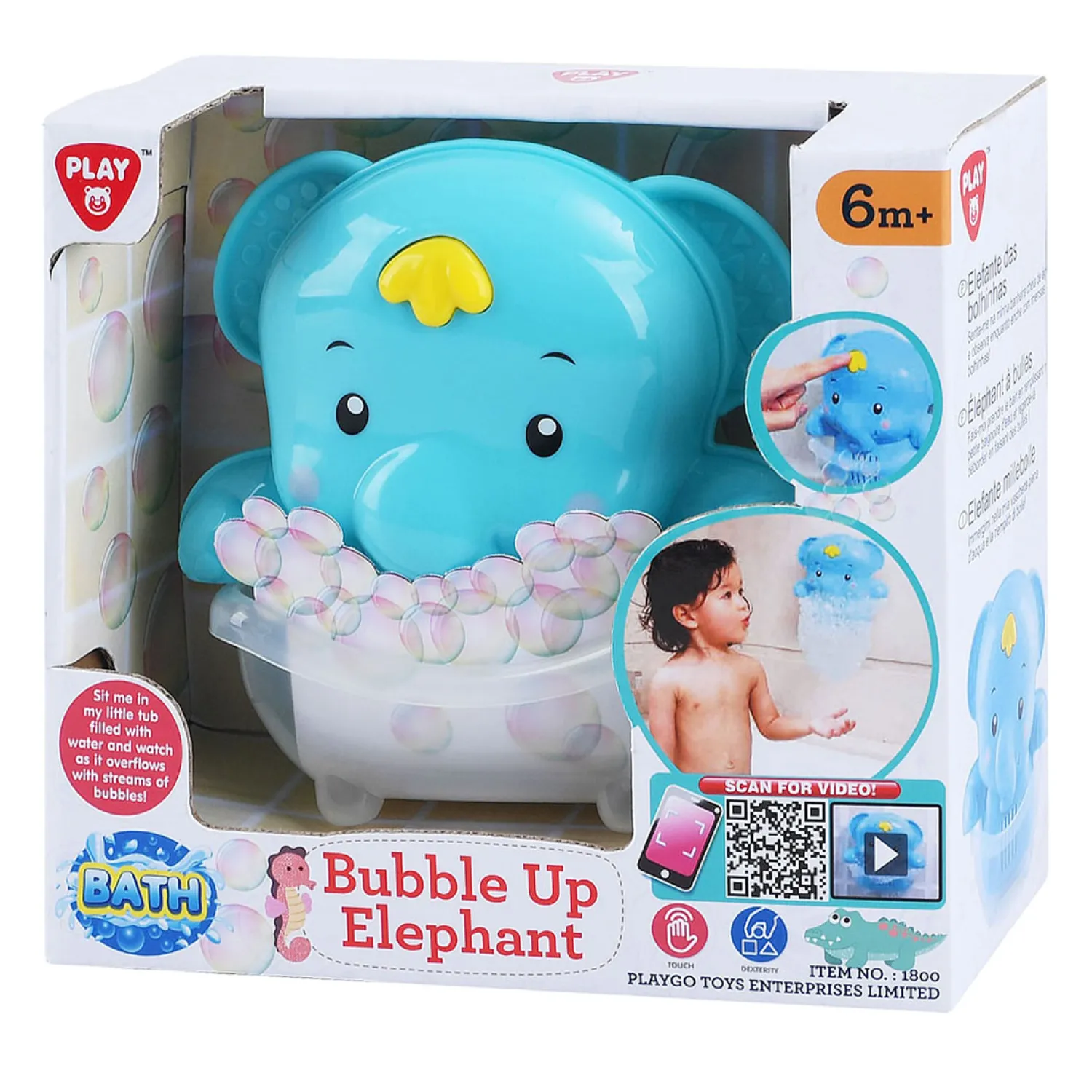 Badspeelgoed Bubble Olifant-Playgo Hot