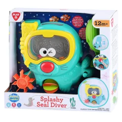 Badspeelgoed Spattende Zeehond met Duikbril>Playgo
