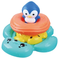 Playgo Badspeelgoed Stapel en Drijvende Zeedieren - 4dlg. New