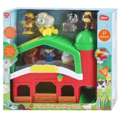 Boerderij met Dieren Speelset - 17dlg.-Playgo Online