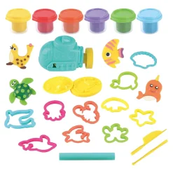 Diep in de Zee Kleiset - 6 Kleipotjes-Playgo Discount