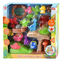 Playgo Dino's met Vulkaan Speelset - 20dlg. Best