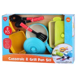 Grilpannen Set met Accessoires - 8dlg.-Playgo Best