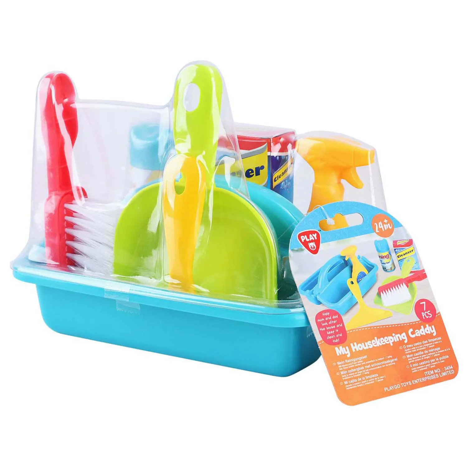 Playgo Huishoud Schoonmaakset - 7dlg. Best