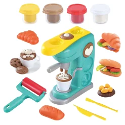Playgo Koffiezetapparaat Kleiset - 4 Kleipotjes Discount