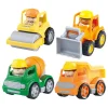 Mini Constructie Voertuigen met Figuren Speelset - 8dlg.-Playgo Clearance