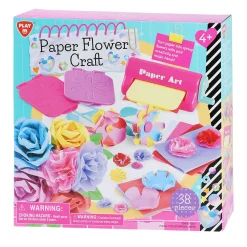 Papieren Bloemen Maken Knutselset - 38dlg.>Playgo Hot