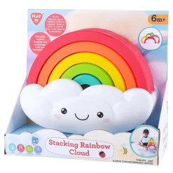 Playgo Regenboog Stapeltoren - 6dlg. Discount