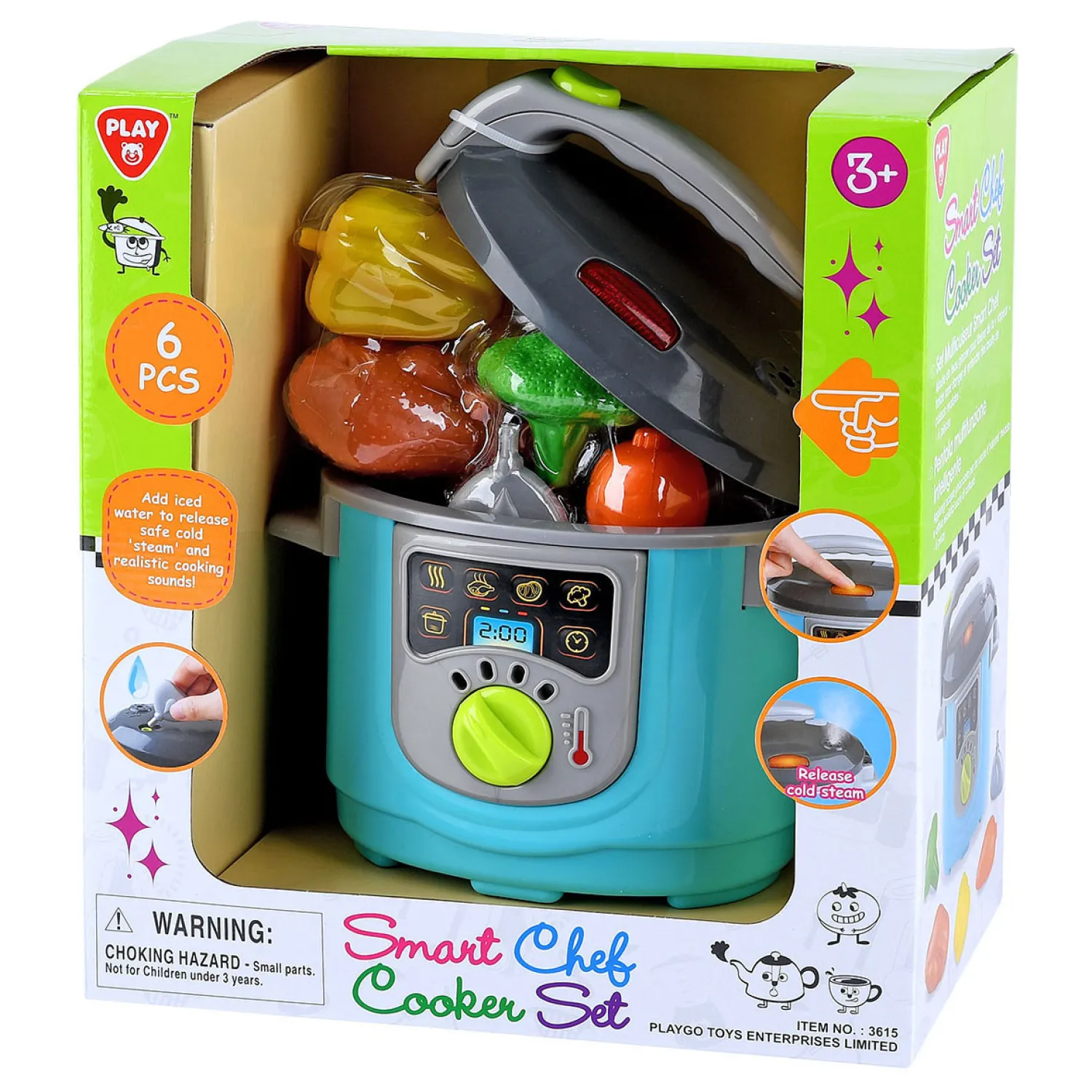 Slimme Cooker Speelset - 6dlg.>Playgo Best