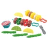 Speelgoedeten Gegrilde Spiesjes Speelset - 22dlg.>Playgo Best