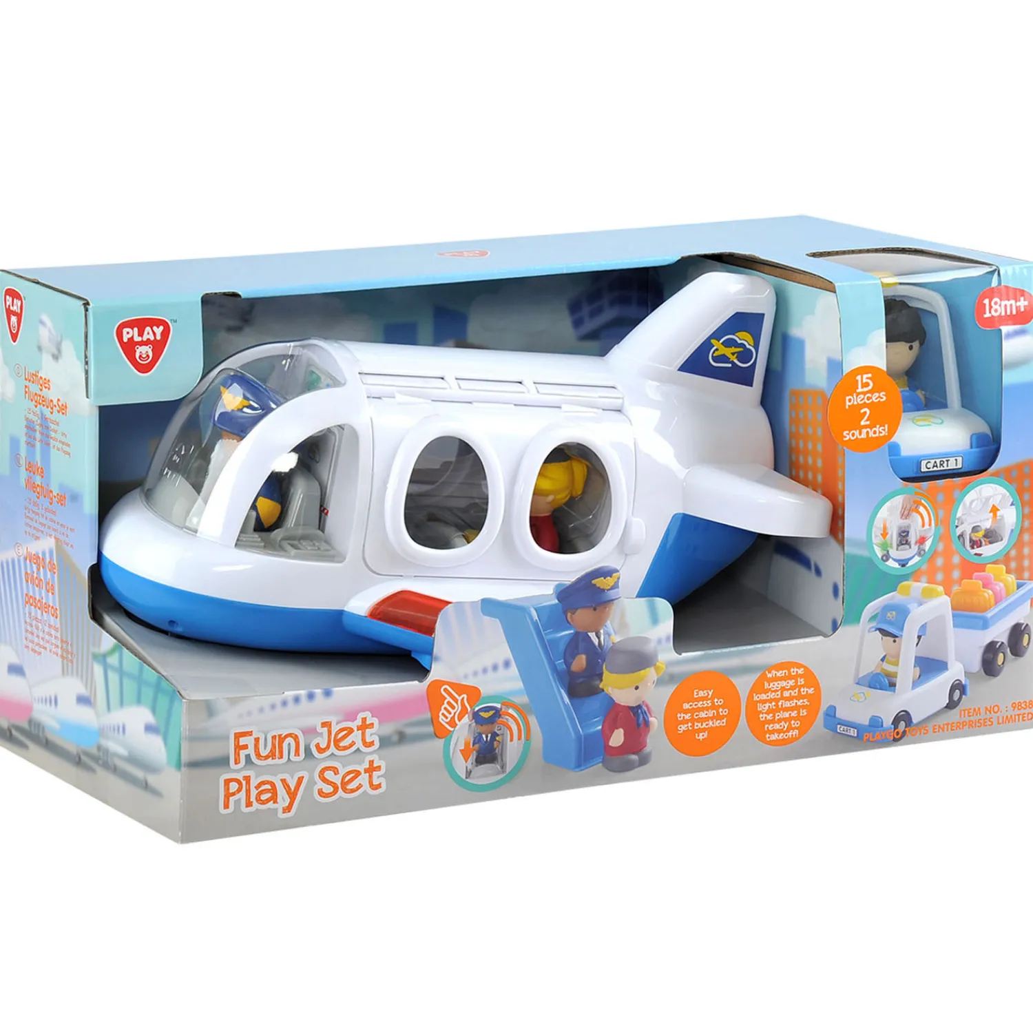 Speelset Vliegtuig>Playgo Sale