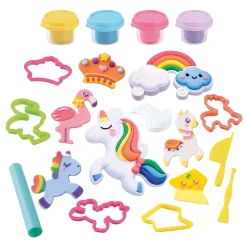 Sprookjes Eenhoorn Kleiset - 4 Kleipotjes-Playgo Best