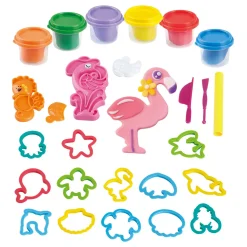 Zeedieren Kleiset - 6 Kleipotjes-Playgo Best
