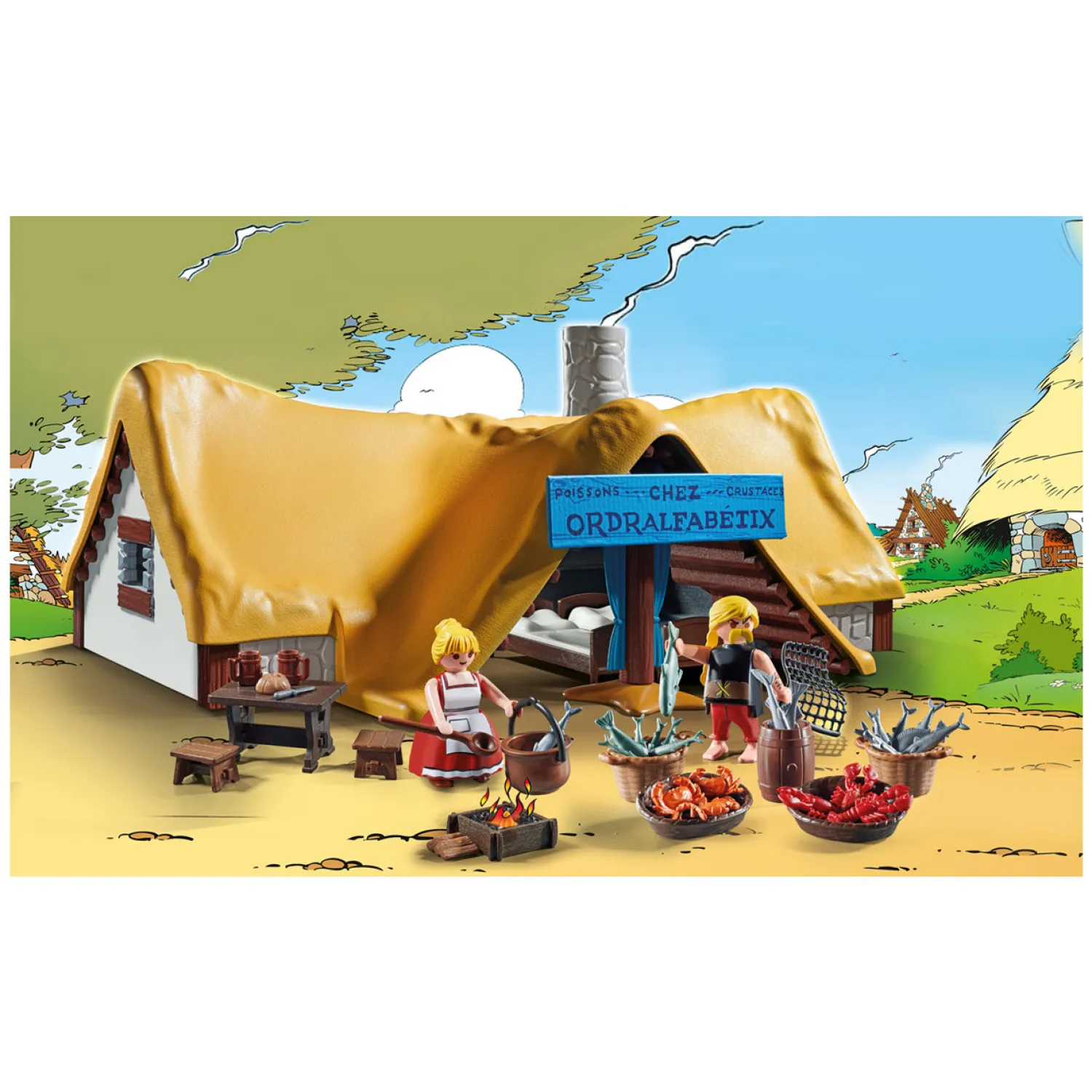 Playmobil Asterix De Hut van Hoefnix - 71266 Clearance