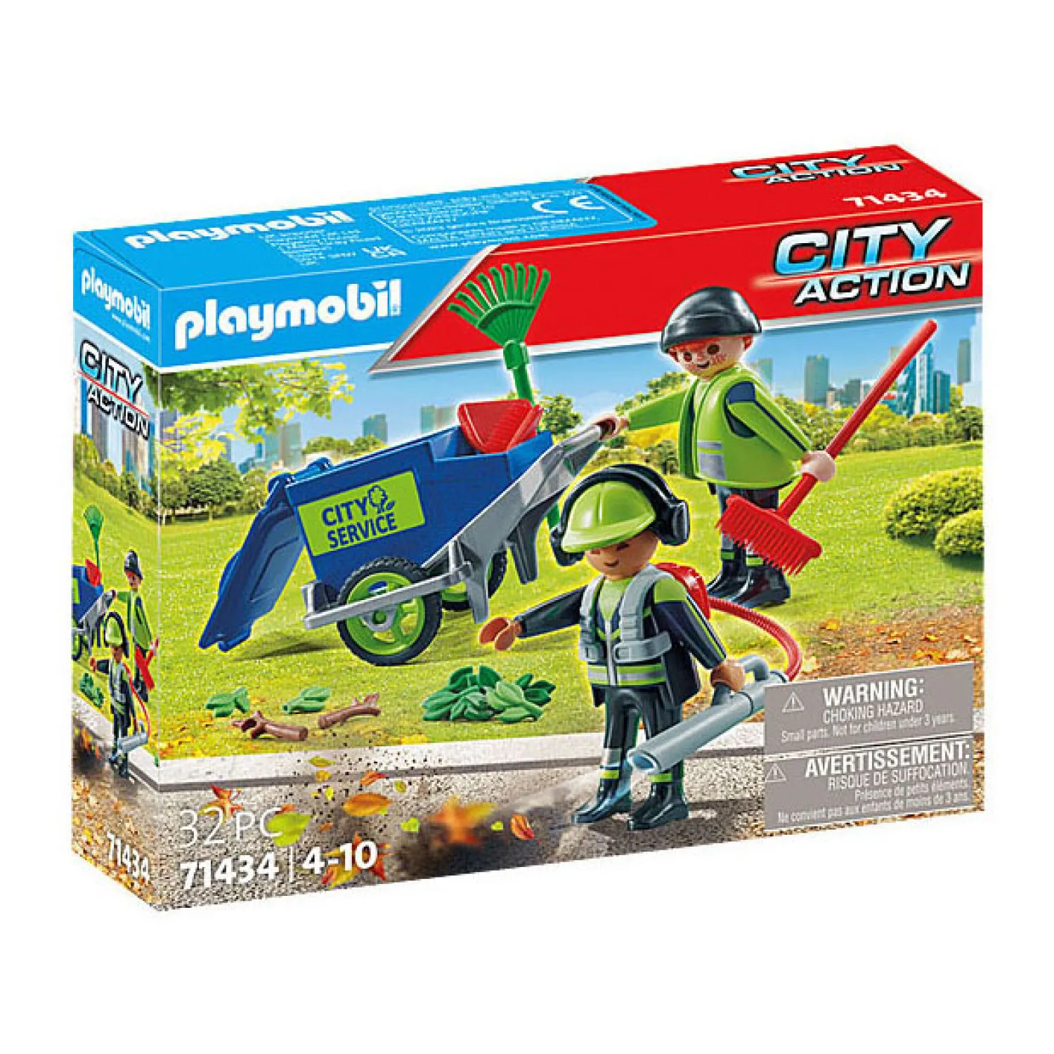 City Action Figurenset Schoonmaakteam - 71434-Playmobil Discount
