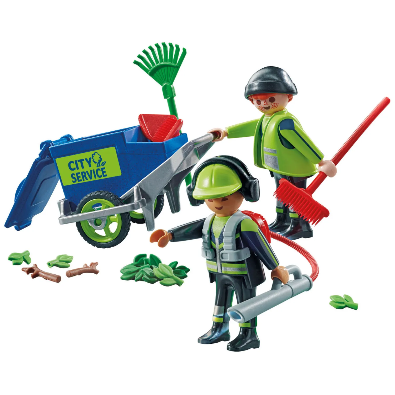 City Action Figurenset Schoonmaakteam - 71434-Playmobil Discount