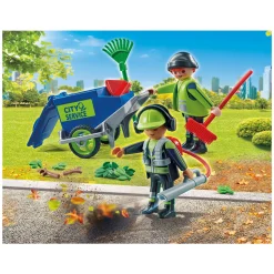 City Action Figurenset Schoonmaakteam - 71434-Playmobil Discount