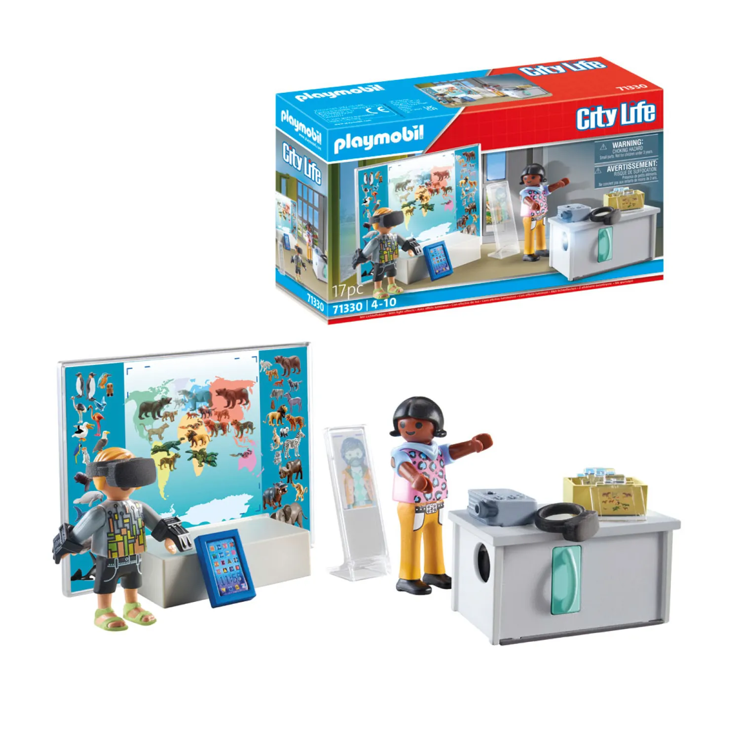 City Life Virtueel Klaslokaal - 71330>Playmobil Clearance