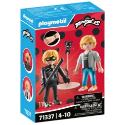 Playmobil Miraulous Miraculous: Adrien & Cat Noir - 71337 Sale