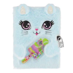 Pluche Dagboek Kat met Slot, A5> Online