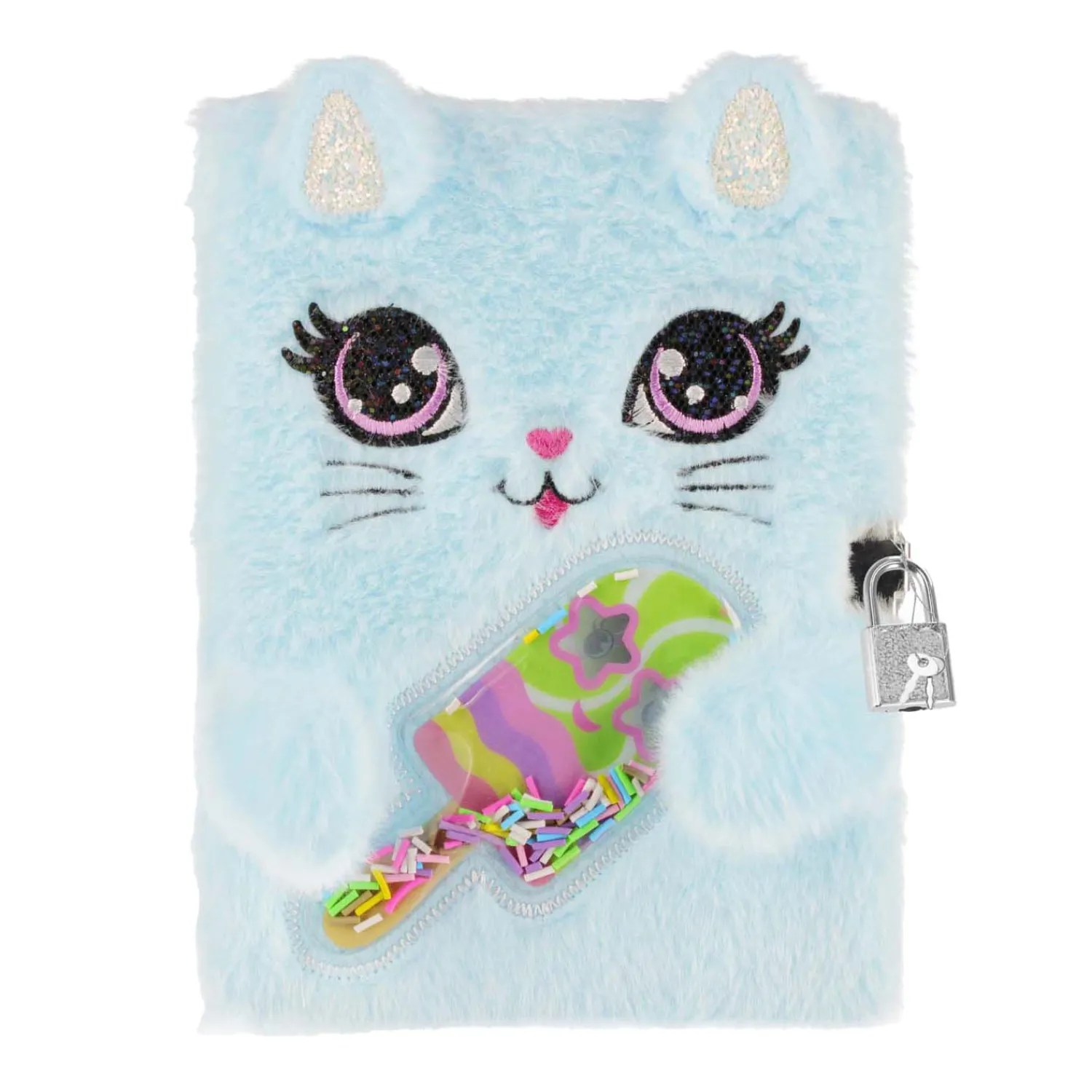 Pluche Dagboek Kat met Slot, A5> Online