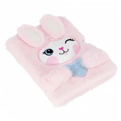 Pluche Dagboek Konijn&Hartje met Slot, A5 Online