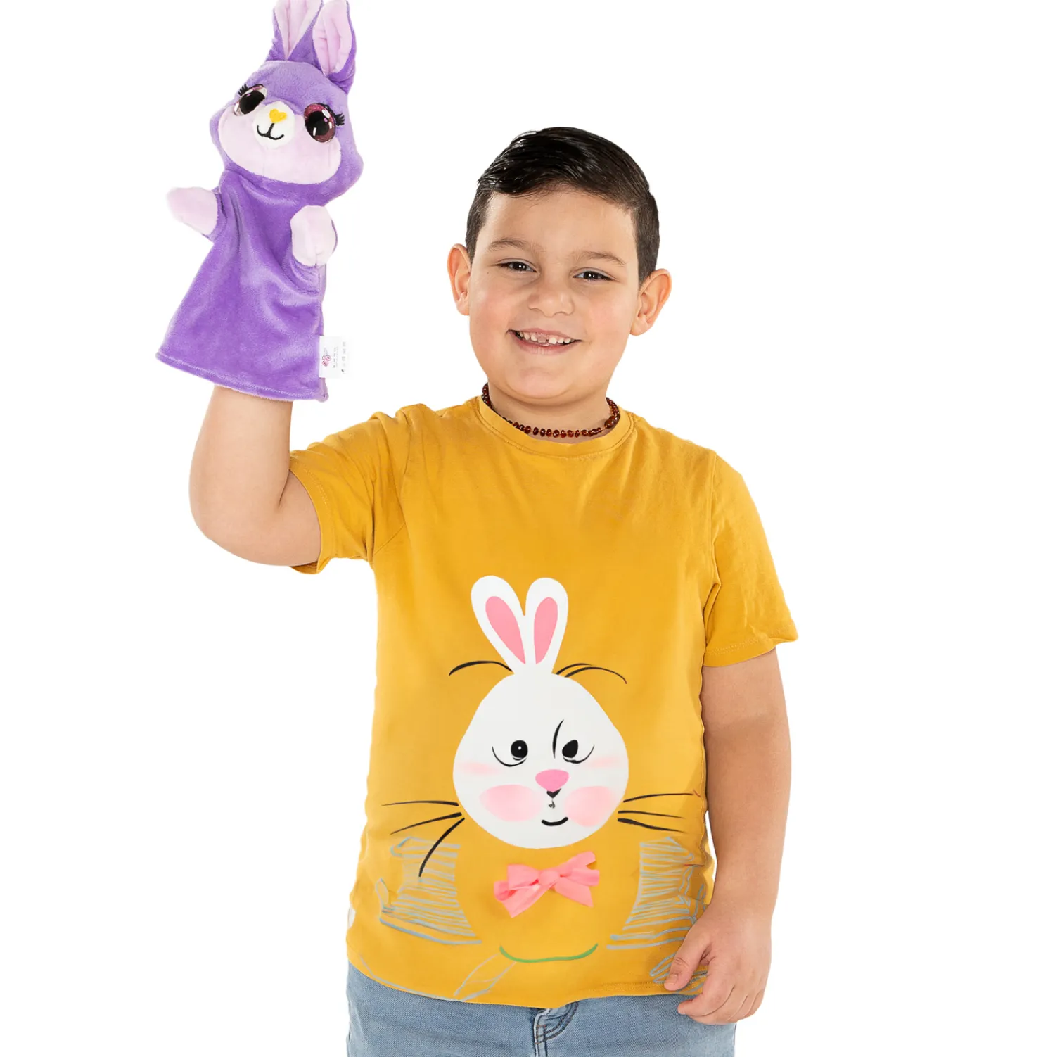 Pluche Handdier Konijn Discount