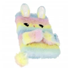 Pluche Notitieboek Konijn Pastel><noscript><img width=