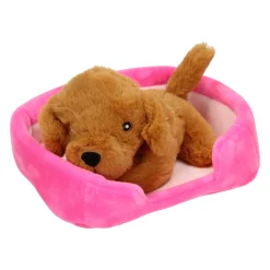 Pluchen Hond in Mand-Toi-Toys Hot