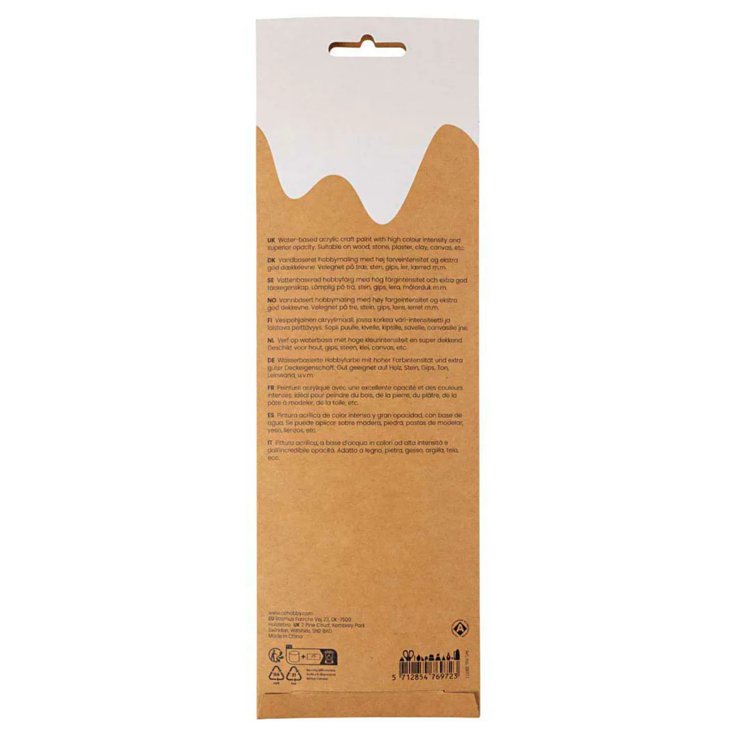 Plus Color Acrylverf Sterke Kleuren - 6x5ml.-Creativ Company Outlet