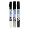 Plus Color Marker - Zwart/Off-white/Rain Grey, 3st.>Creativ Company Hot