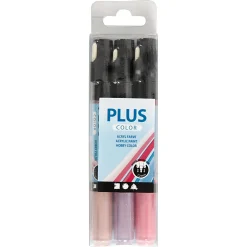 Plus Color Verfstiften - Fuchsia,Dusty Rose,Donker Lila>Creativ Company New