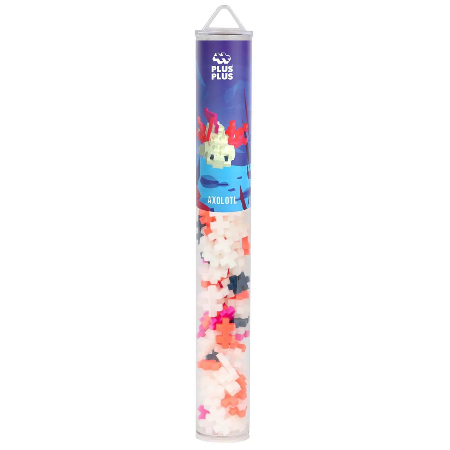 Plus-Plus Axolotl Tube Bouwset, 100st. New