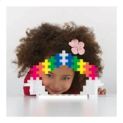 BIG Bouwplaat Wit/Groen, 2st.-Plus-Plus New