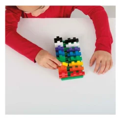 BIG Bouwplaat Wit/Groen, 2st.-Plus-Plus New